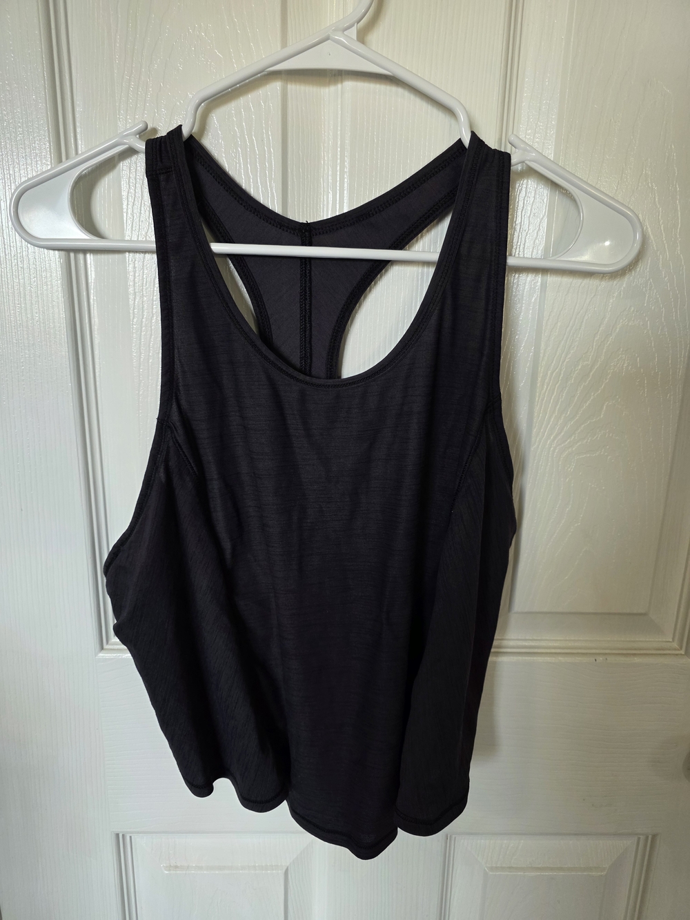 Old Navy Black Racerback Crop Tank